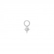 Silver Star Earring Charm