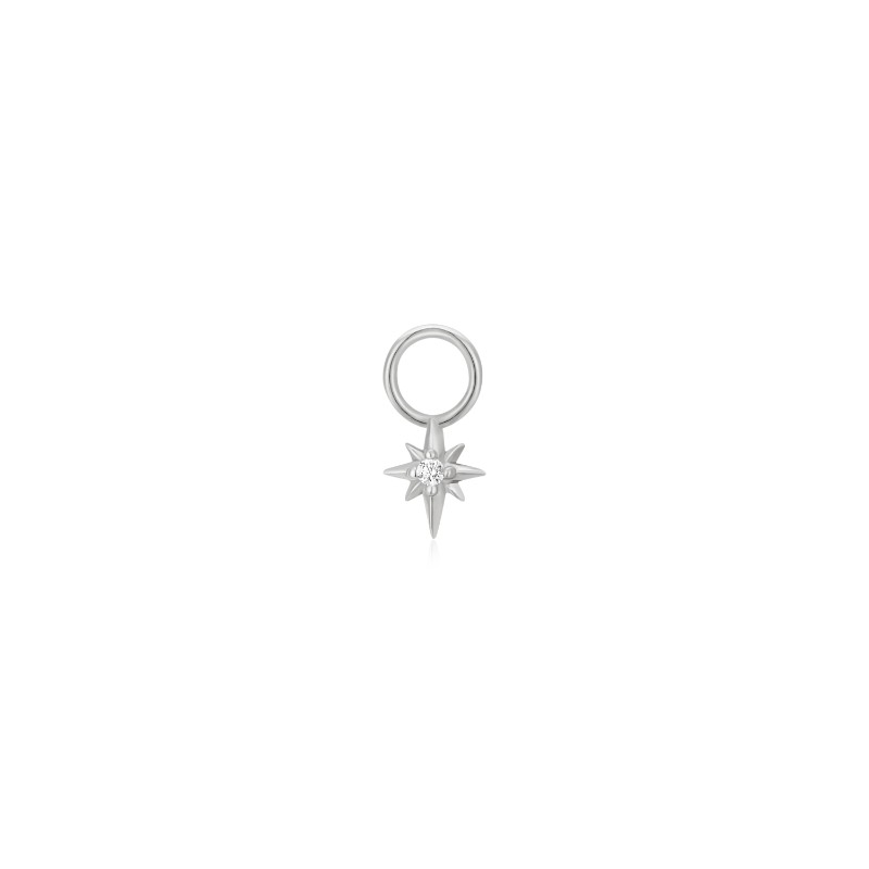 Silver Star Earring Charm