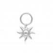 Silver Sunshine Earring Charm