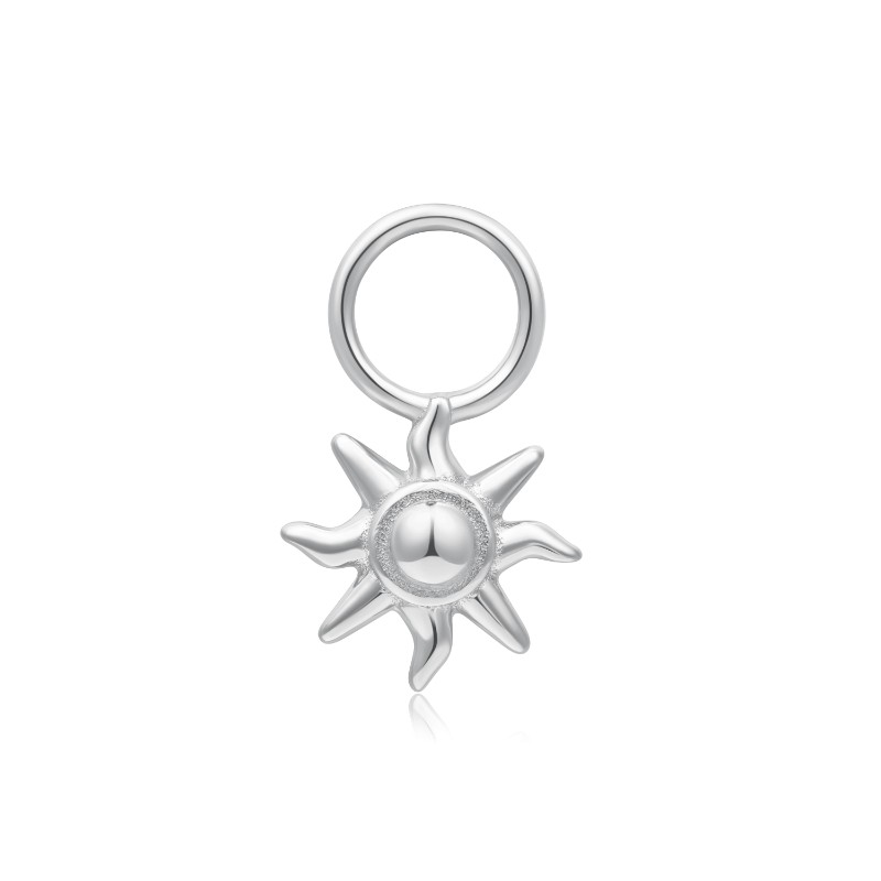 Silver Sunshine Earring Charm